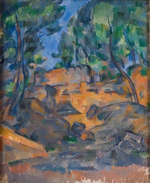セザンヌ 画集 The Rock and Quarry Paintings cezanne-rock-and-quarry-