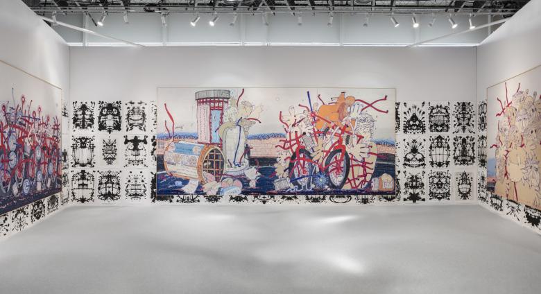 Timothy Curtis, Installation view of Alive-n-Well.