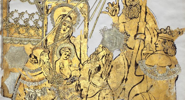 Andy Warhol, Madonna and Child, 1950s. The Andy Warhol Museum, Pittsburgh.