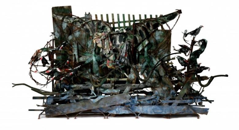 "The Old Water," 2004, by Thornton Dial, Sr.