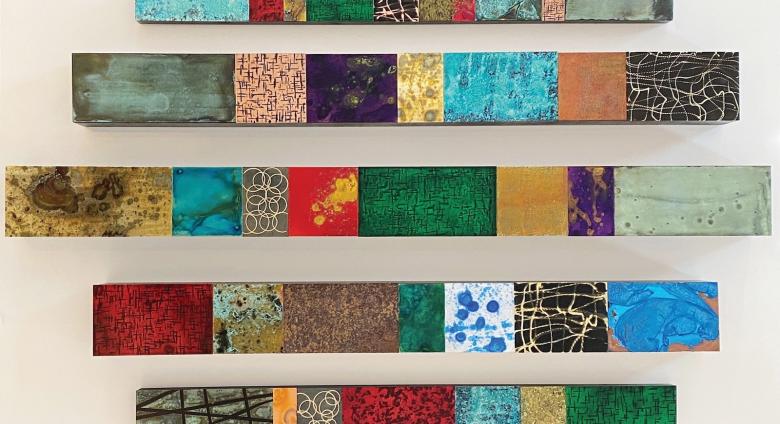 From Cassidy Watt's Remnant Totems at Ventana Fine Art. 