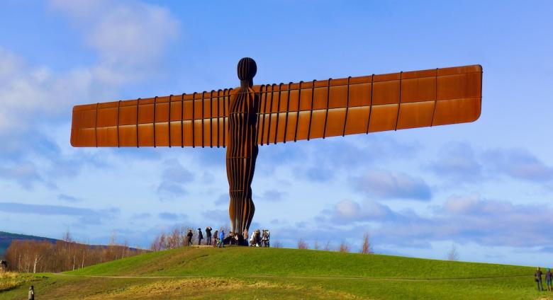 Antony Gormley sculpture