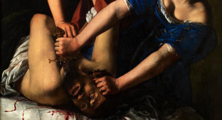 Artemisia Gentileschi, Judith and Holofernes, ca. 1612–17. Oil on canvas. Museo e Real Bosco di Capodimonte.
