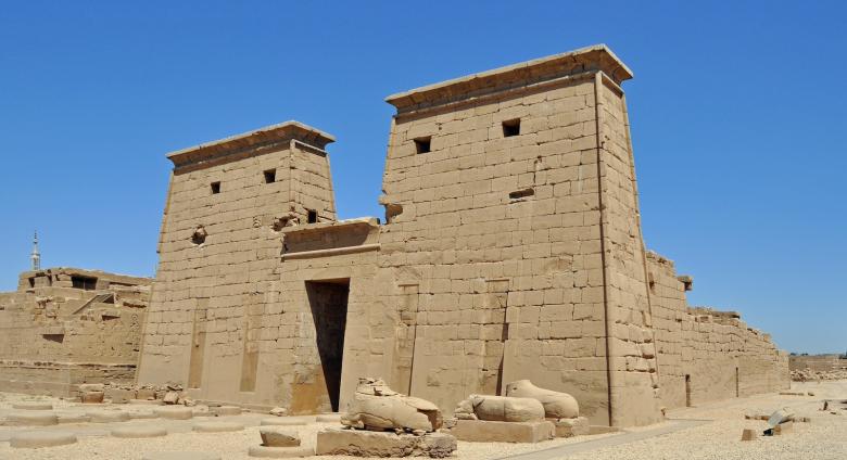 Temple of Khonsu in Karnak, Luxor, Egypt