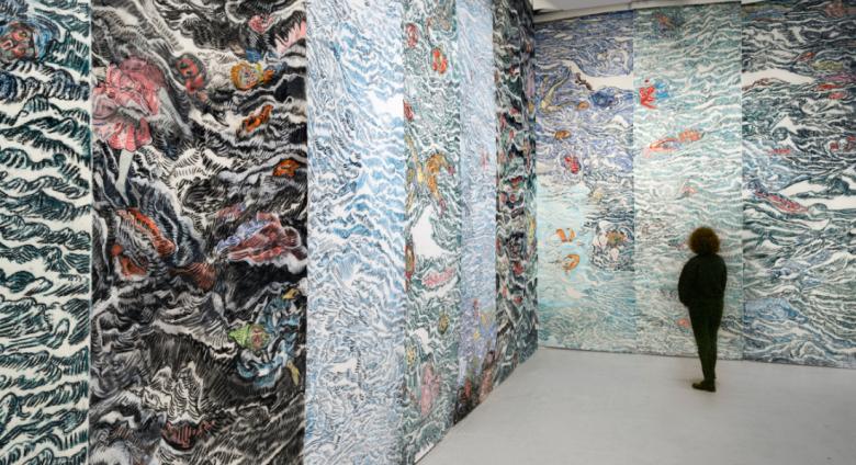 drawing installation