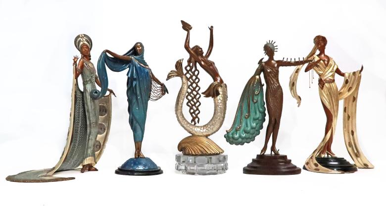 Erté Sculpture Selection