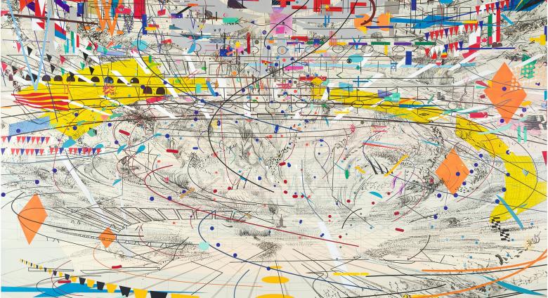 Julie Mehretu, Stadia II, 2004