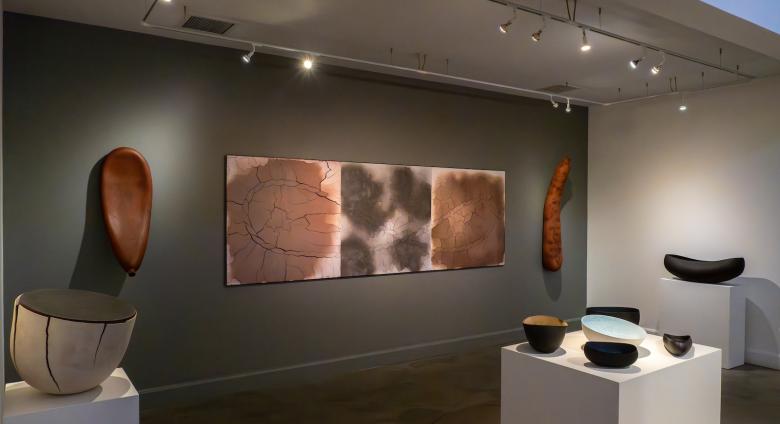 Fired Up! — Pushing Boundaries in Ceramics & Glass, installation image