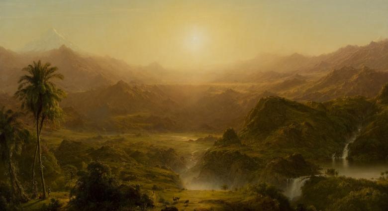 Frederic Edwin Church, The Andes of Ecuador, 1855.