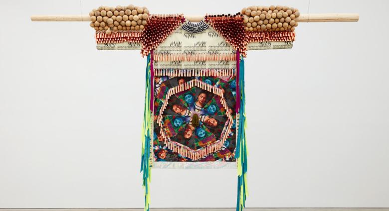 Jeffrey Gibson multi media shirt