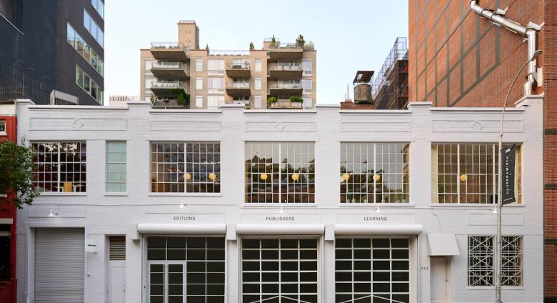 Exterior view, Hauser & Wirth New York, 18th Street, Courtesy Hauser & Wirth 