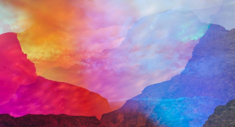 Terri Loewenthal, Psychscape 45 (Peach Springs Canyon, AZ), 2018. Archival pigment print, 30 x 40 inches, Edition of 3 + 2AP