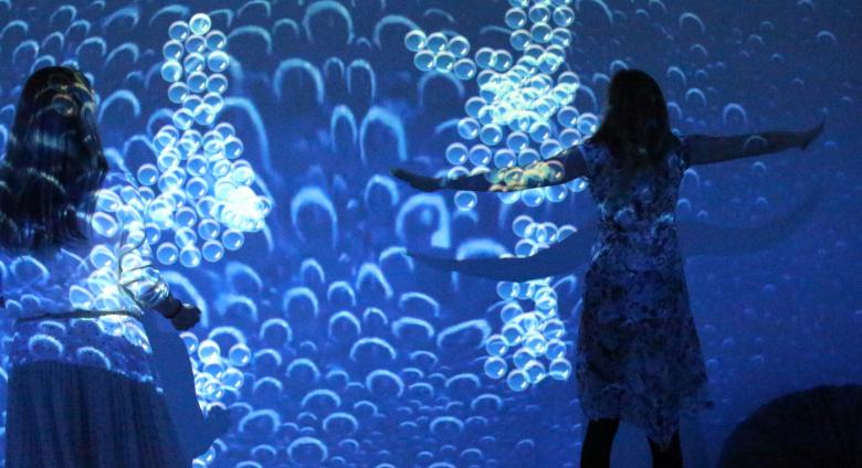 Illusion by Laia Cabrera and Isabelle Duverger, installed at Flutter