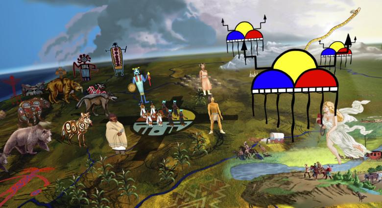 Supernatural America opened at the Toledo Museum of Art in Ohio from June 12-September 5, 2021, moves on to the Speed Art Museum in Louisville, Kentucky October 7, 2021 – January 2, 2022, and then ends in Minneapolis on view from February 19, 2022 - May 15, 2022.