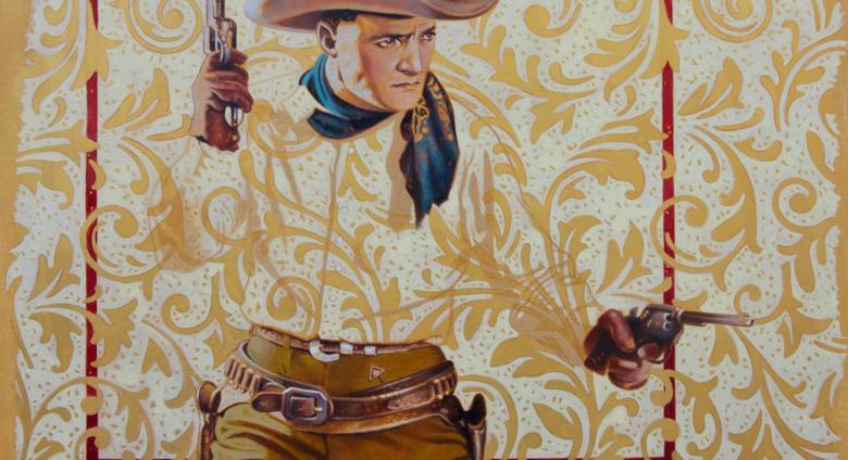 David Kammerzell, Two Gun Tom. Oil on panel.