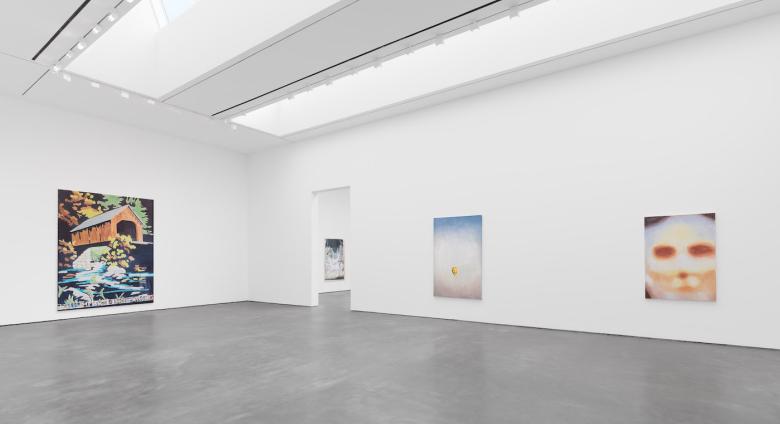 Installation view, Luc Tuymans: The Barn, David Zwirner, New York, May 11—July 21, 2023