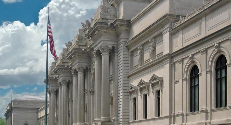 Fifth Avenue entrance facade of the Metropolitan Museum of Art