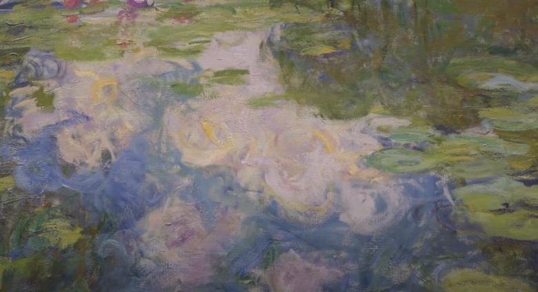 water lillies detail