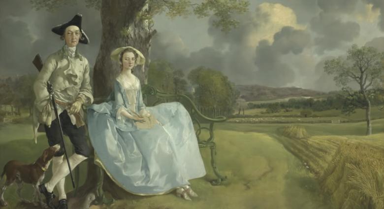 portrait of Mr and Mrs Andrews