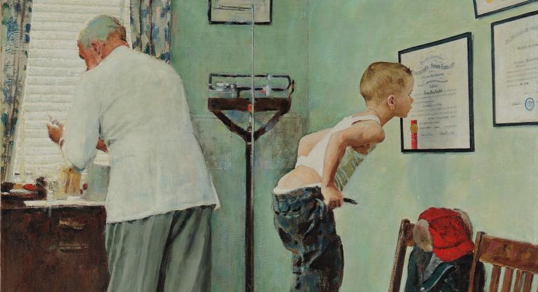 Norman Rockwell, Before the Shot