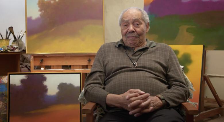 Richard Mayhew Seated