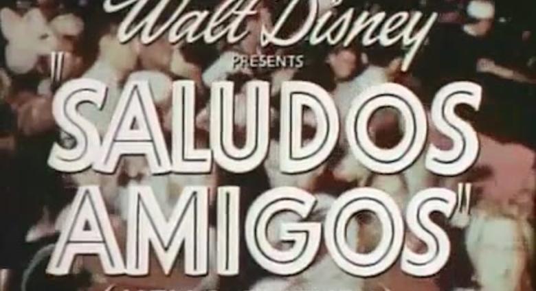 Opening still from Saludos Amigos