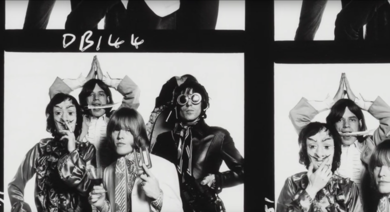 Rolling stones contact sheet David Bailey