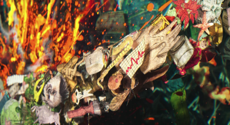 Close up short of Yellin's art