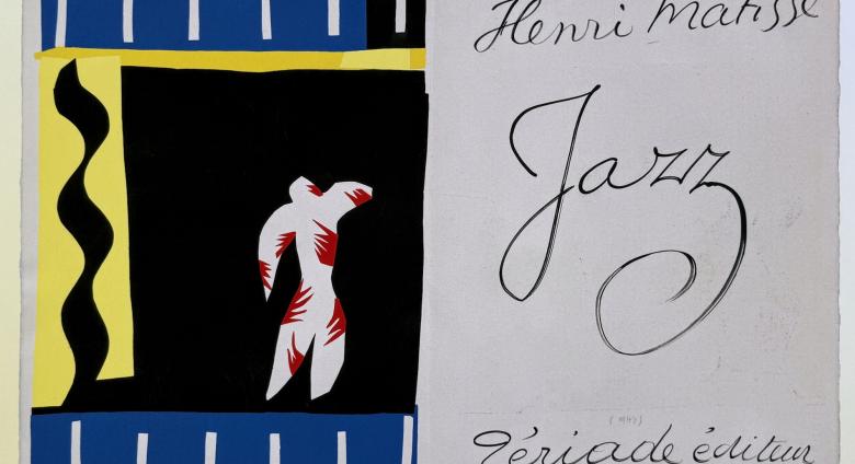 The cover of Jazz by Henri Matisse. License.