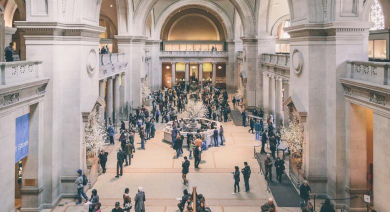 interior of Metropolitan Museum of Art