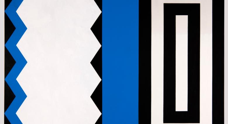 Robert Huot, Triton, 1963. Acrylic on linen.