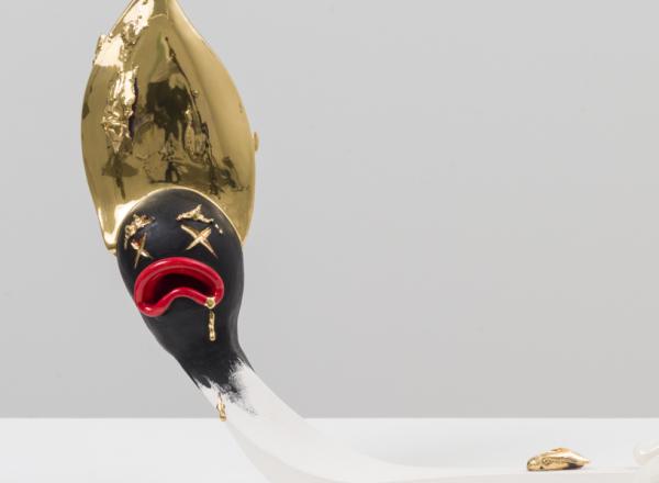 Alex Anderson ceramic sculpture