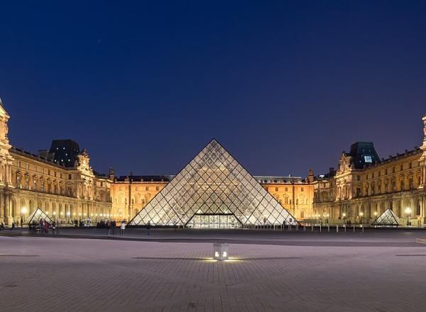 The Pyramid at the Louvre