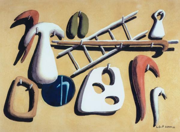 Herbert Bayer, Stadelwand, 1936, M.T. Abraham Foundation