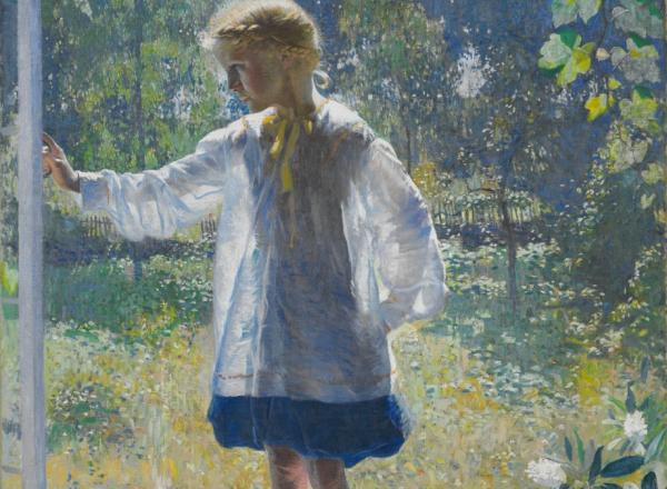 Tanis, 1915, by Daniel Garber.