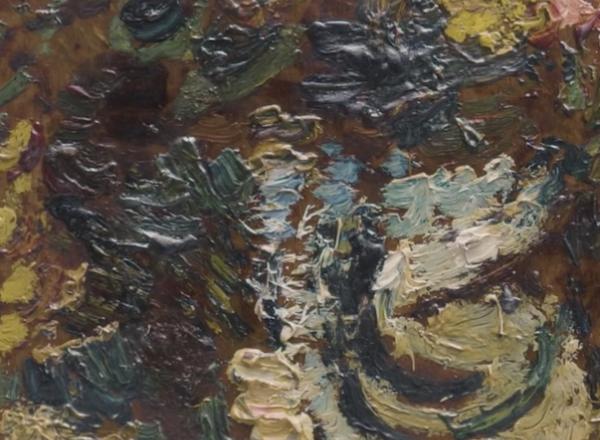 With Van Gogh's iconic 'Sunflowers' back on the wall at the National Gallery, Kristina Mandy gives us an insight into the conservation treatment for a painting by one of his major influences, the artist Adolphe Monticelli.