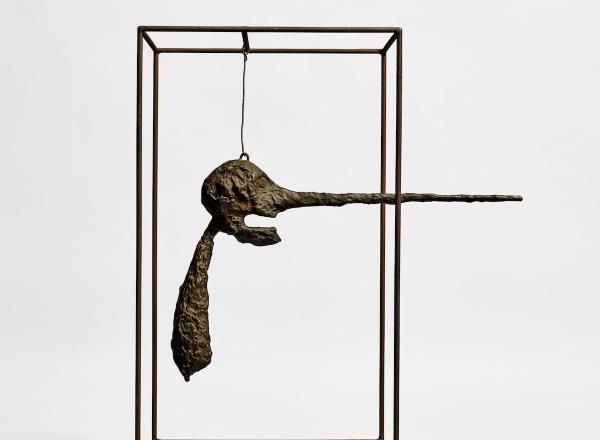 Alberto Giacometti, Le Nez, Conceived in 1947 (this version conceived in 1949 and cast in 1965).