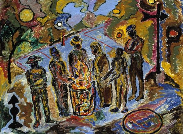 Beauford Delaney painitng