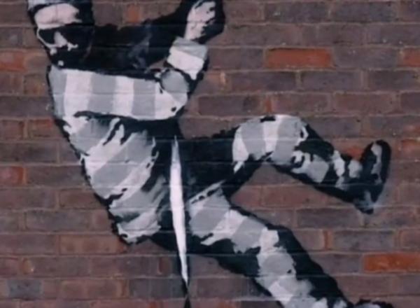 Banksy Instagram Still - Bob Ross YouTube Still