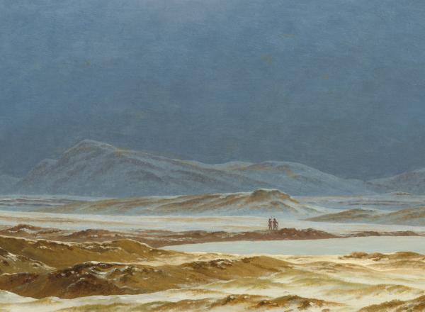Caspar David Friedrich, Northern Landscape, Spring, c. 1825. License