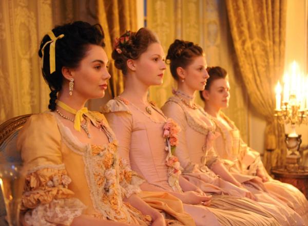 Quigley's Harlots Featuring Marie-Louise D'Aubigne (Poppy Corby-Tech), Harlots Season 101, Costumes by Edward Gibbon