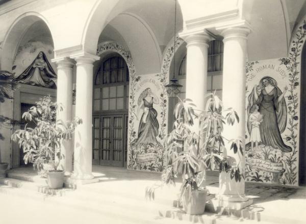 Sybils Patio shot, The Ebell of Los Angeles