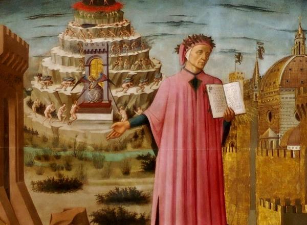 Dante and His Poem by Domenico di Michelino