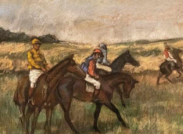Edgar Degas, Before the Race, 1882-1884 