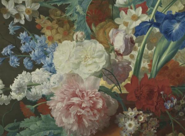 Detail Van Huysum Flowers