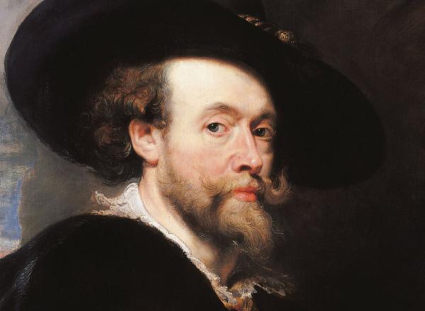 Peter Paul Rubens, detail of Portrait of the Artist, 1623. Oil on panel. The Royal Collection.