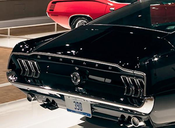 Cars from Detroit Art Institute Car Exhibition motor city 1950-2020