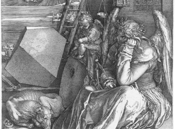 Albrecht Dürer, Melancholia 1, 1514. Engraving. Minneapolis Institute of Art, Minneapolis, Minnesota.