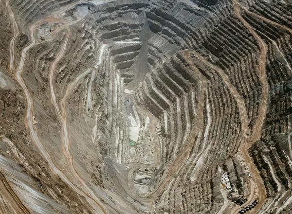 David Maisel, Copper Mine 1, Chuquicamata, Atacama, Chile, 2018.