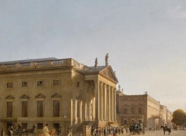 Gaertner Opera House Berlin Painting